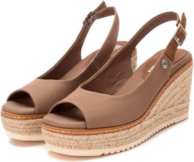 Refresh Esparto wedges Brown Dames