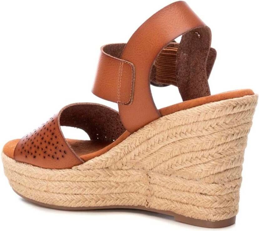 Refresh Esparto wedges Brown Dames