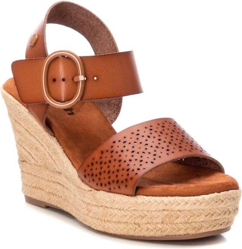 Refresh Esparto wedges Brown Dames