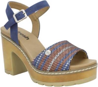 Refresh High Heel Sandals Blauw Dames