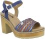 Refresh High Heel Sandals Blauw Dames - Thumbnail 3