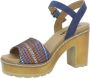 Refresh High Heel Sandals Blauw Dames - Thumbnail 5