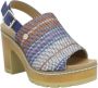 Refresh High Heel Sandals Blauw Dames - Thumbnail 3