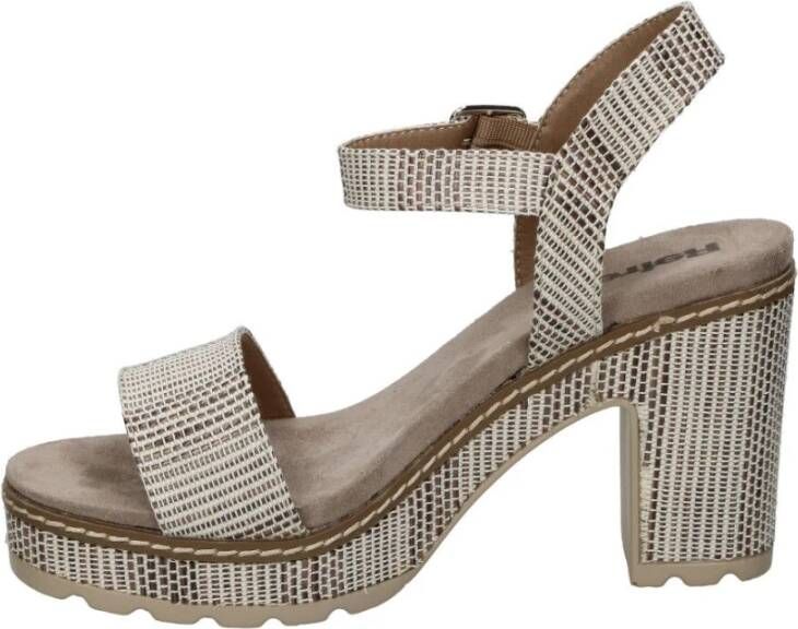 Refresh Sandals Beige Dames