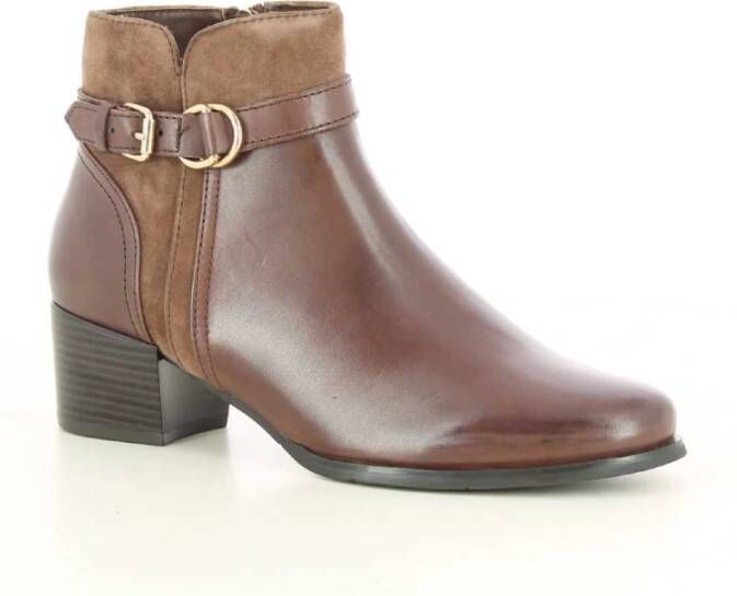 Regarde le Ciel Cognac Leren Damesschoenen Jolene Brown Dames