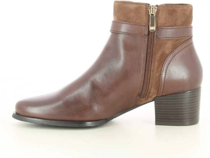 Regarde le Ciel Cognac Leren Damesschoenen Jolene Brown Dames