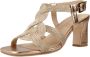 Regarde le Ciel Elegant High Heel Sandals Brown Dames - Thumbnail 3