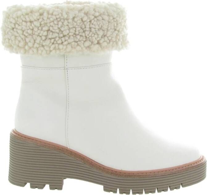 Regarde le Ciel Elegante Justina Schoenen White Dames