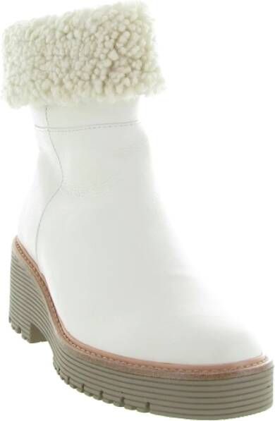 Regarde le Ciel Elegante Justina Schoenen White Dames