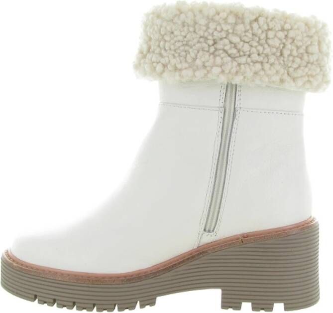 Regarde le Ciel Elegante Justina Schoenen White Dames