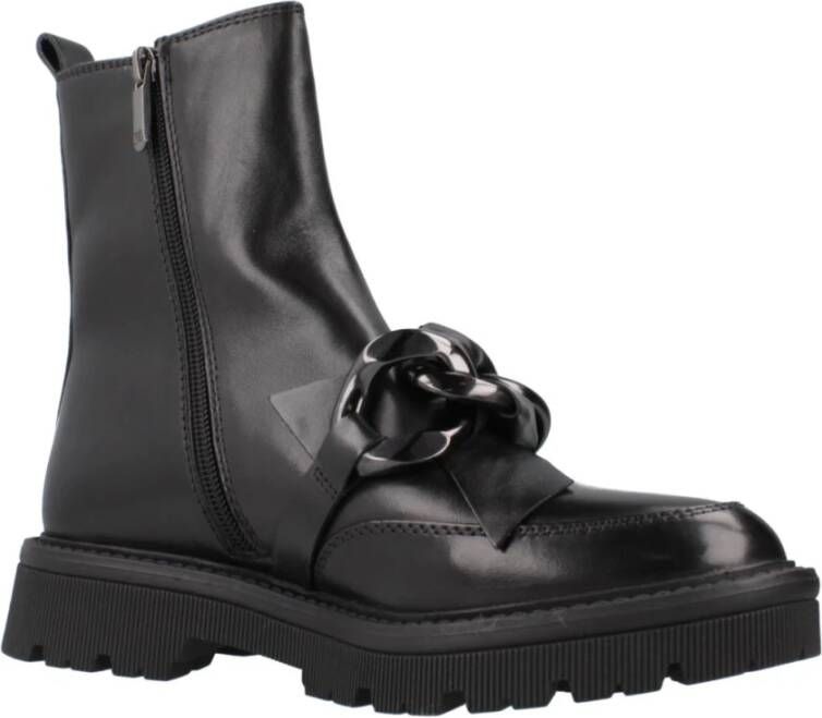 Regarde le Ciel Klassieke Chelsea Boots voor vrouwen Black Dames