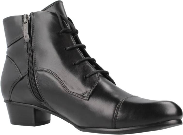 Regarde le Ciel Stijlvolle Cowboy Laarzen voor Vrouwen Black Dames