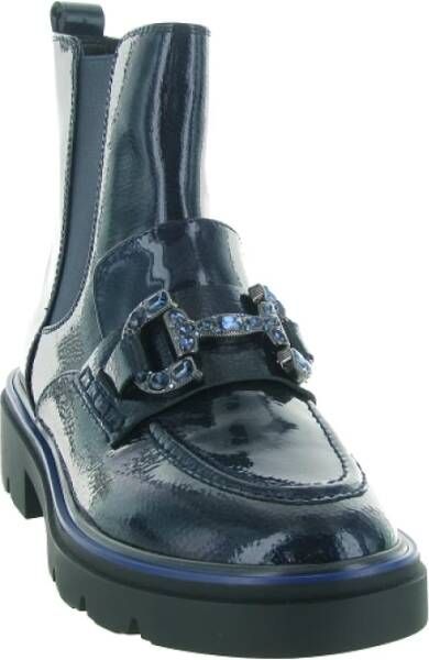 Regarde le Ciel Stijlvolle Ginevra 04 Schoenen Blue Dames