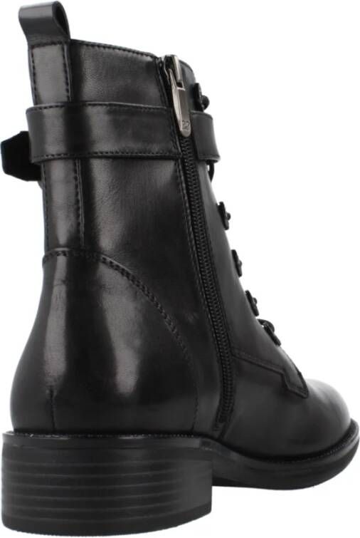 Regarde le Ciel Stijlvolle Veterschoenen Black Dames