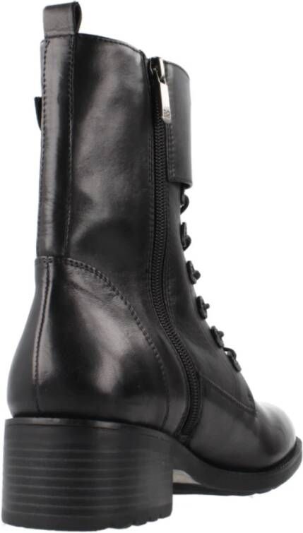 Regarde le Ciel Stijlvolle Veterschoenen Black Dames