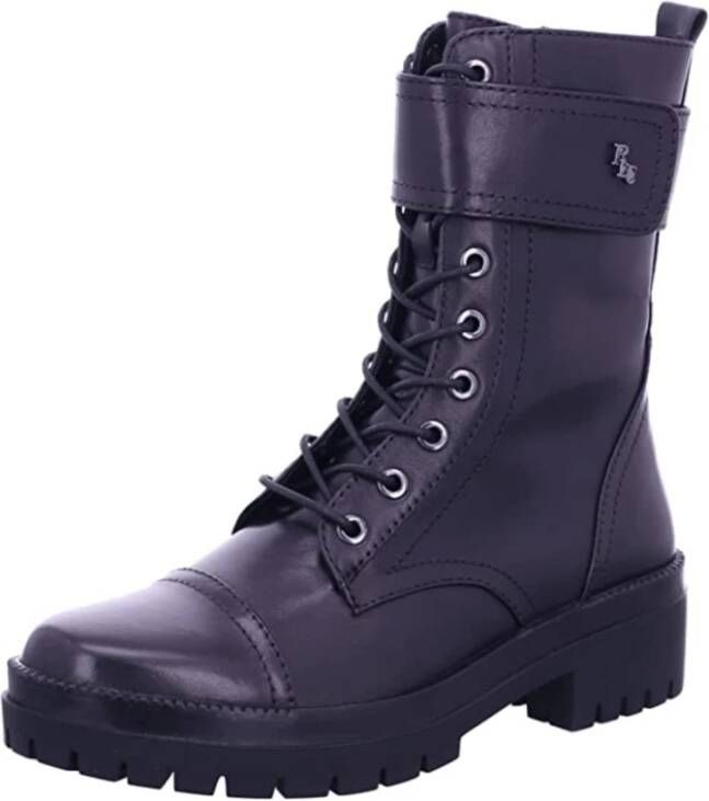 Regarde le Ciel Zwarte Veterschoen Dames Olga 07 Black Dames