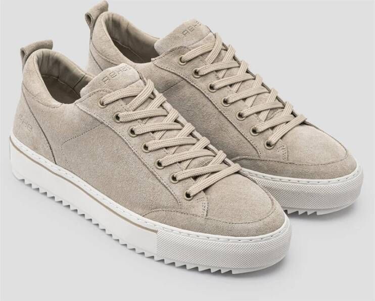 Rehab Suede Crash Sneakers Beige Heren