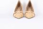 ReLac Stijlvolle Leren Pumps in Chanel Kleur Beige Dames - Thumbnail 2