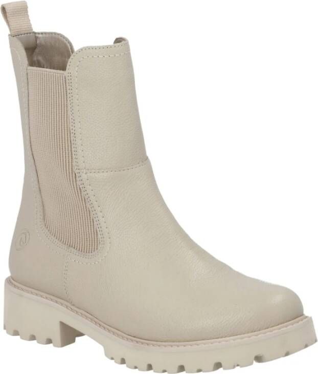 Remonte Beige Casual Enkellaarsjes voor dames Beige Dames