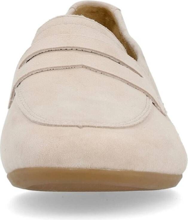 Remonte Beige Casual Gesloten Loafers Vrouwen Beige Dames