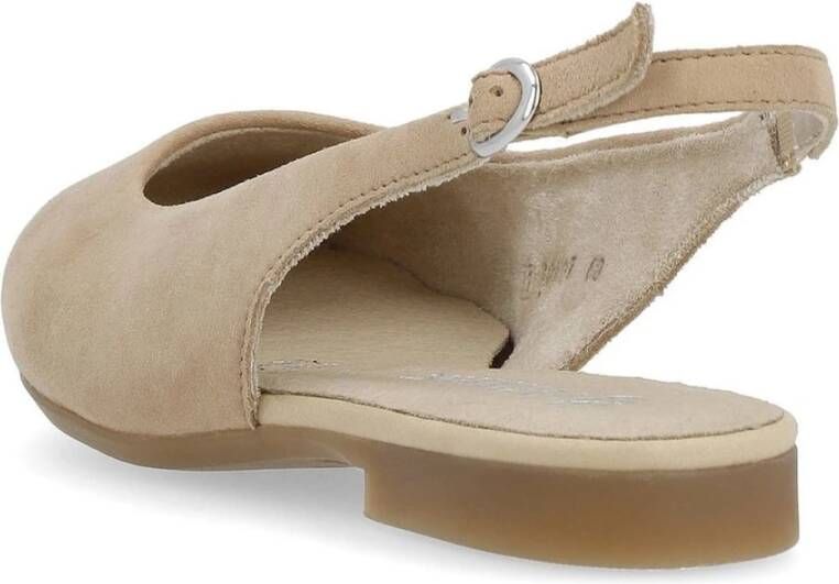 Remonte Beige Casual Platte Sandalen Beige Dames