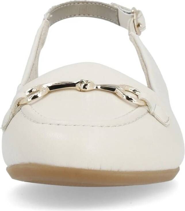 Remonte Beige Casual Platte Sandalen Beige Dames