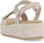 Remonte Beige Casual Platte Sandalen Vrouwen Beige Dames - Thumbnail 3