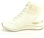 Remonte Beige Hoog Runner Wol Tapijt Beige Dames - Thumbnail 3