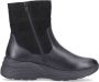 Remonte black casual closed booties Black Dames - Thumbnail 4