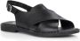 Remonte black casual open sandals Zwart Dames - Thumbnail 5