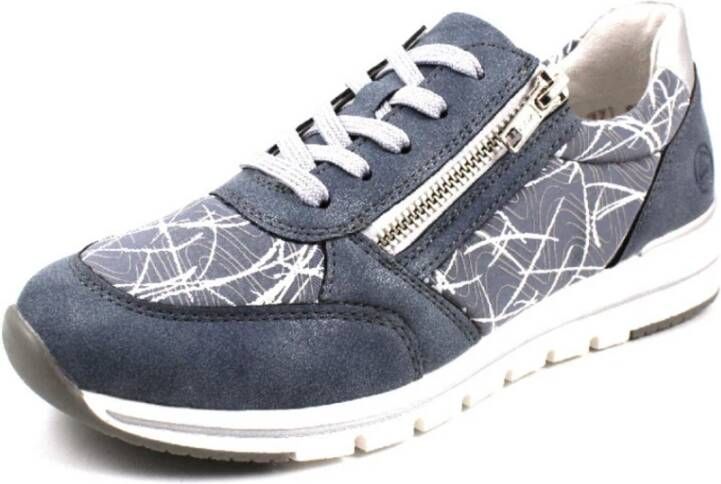 Remonte Blauwe Sneakers Blue Heren