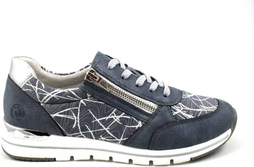 Remonte Blauwe Sneakers Blue Heren