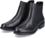 Remonte Chelsea-boots blokhak laarsjes business schoen accenten in reptiel-look - Thumbnail 7