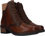 Remonte Stoere Bruine Veterboot voor Dames Brown Dames - Thumbnail 10