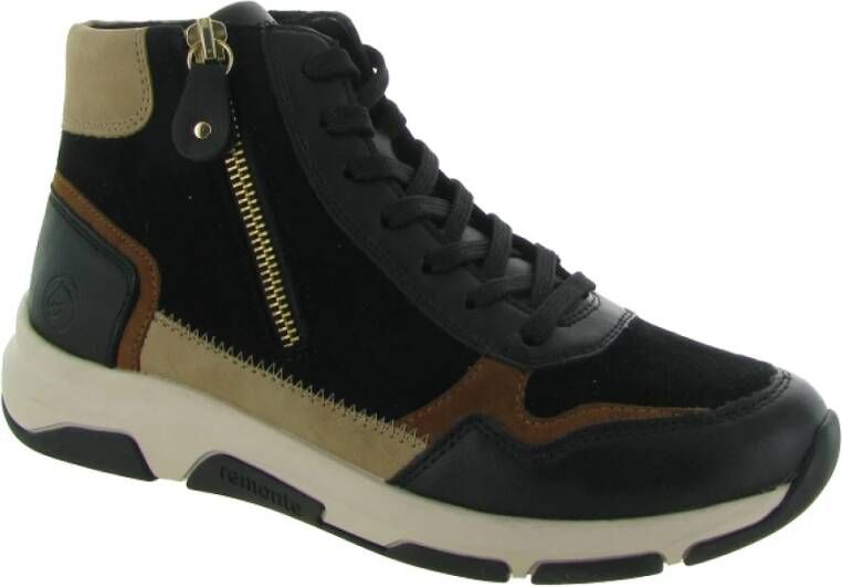 Remonte Casual Schoenen N0730 Black Heren