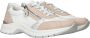 Remonte Comfortabele witte sneaker met beige en zilveren accenten Multicolor Heren - Thumbnail 6