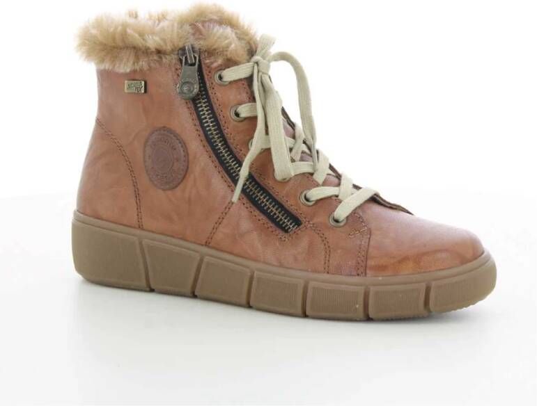 Remonte Dames Cognac Schoenen Brown Dames