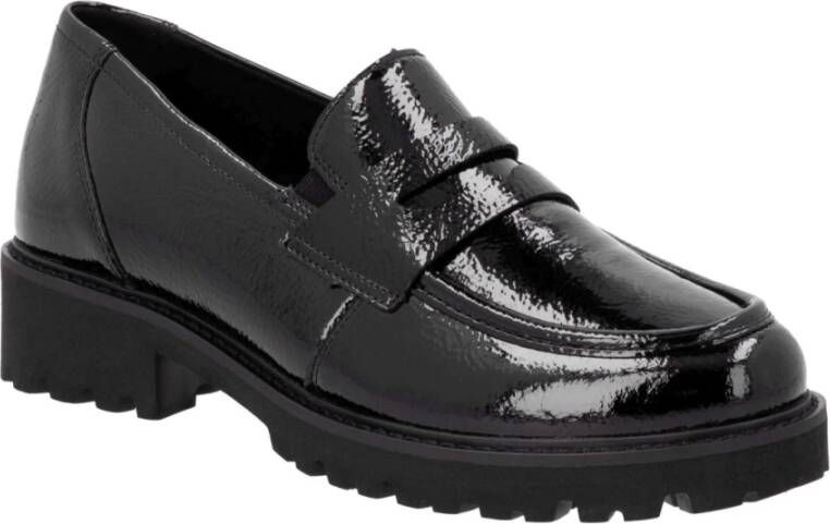 Remonte Elegante Zwarte Gesloten Loafers Damesschoenen Black Dames