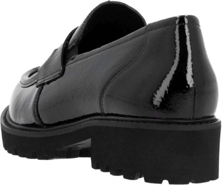 Remonte Elegante Zwarte Gesloten Loafers Damesschoenen Black Dames