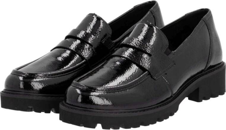 Remonte Elegante Zwarte Gesloten Loafers Damesschoenen Black Dames