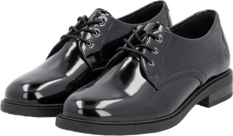 Remonte Elegante Zwarte Gesloten Zakelijke Schoenen Vrouwen Black Dames