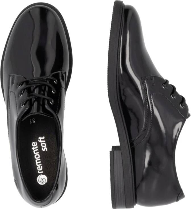 Remonte Elegante Zwarte Gesloten Zakelijke Schoenen Vrouwen Black Dames