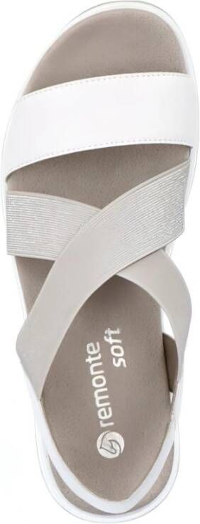 Remonte Flat Sandals Wit Dames