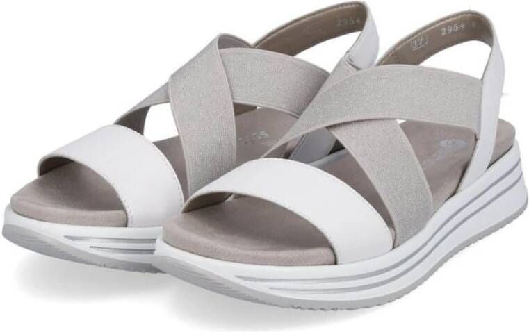 Remonte Flat Sandals Wit Dames