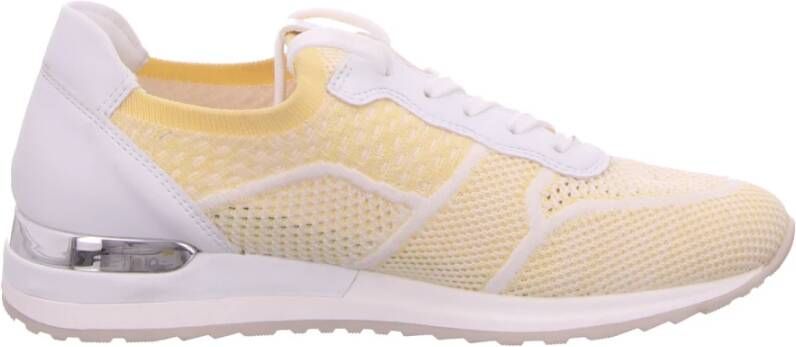 Remonte Gele Veterschoen Gebreide Sneaker Yellow Heren