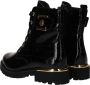 Remonte Glamoureuze Veterschoenen met Gouden Details Black Dames - Thumbnail 6