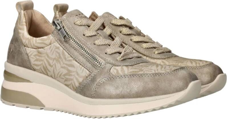 Remonte Gouden Bladeren Sneaker Multicolor Dames