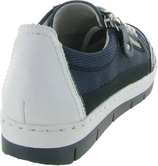 Remonte Grijze Casual Schoenen Blue Heren