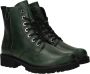 Remonte Groene Leren Veterschoenen voor Dames Green Dames - Thumbnail 9