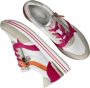 Remonte Lente Sneaker met Roze en Oranje Accenten Multicolor Heren - Thumbnail 5